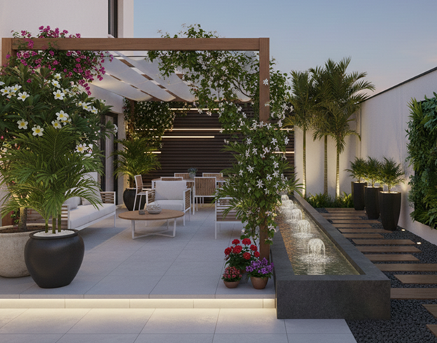 تصميم حديقة